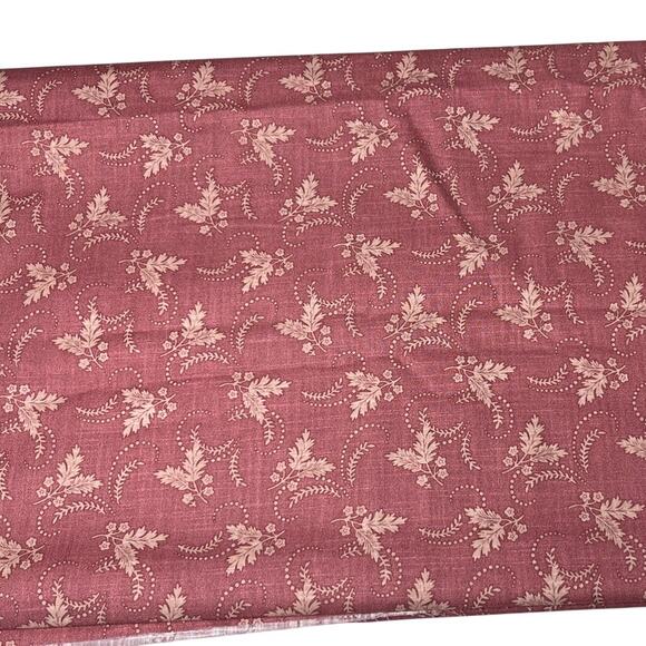 Benartex Laurel Cottage 2.75 Yds‎ 13 Fat Quarters Cotton Coordinate Quilter Pink - Picture 14 of 16